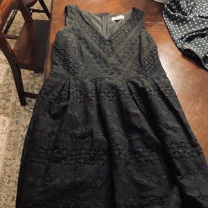 Loft Black Cocktail Dress